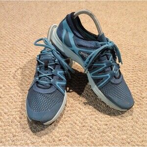 Salomon Cross Amphibian Swift 2 Water Shoes Sneakers Mens 7.5 Blue Lace Up